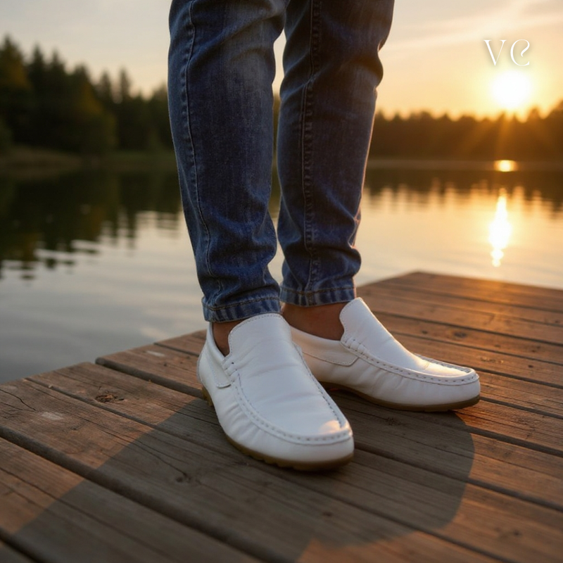 Mocasín Italiano - Cuero genuino