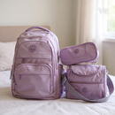 Mega Kit Escolar Impermeable (Morral + Lonchera + Cartuchera)