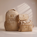 Mega Kit Escolar Impermeable (Morral + Lonchera + Cartuchera)