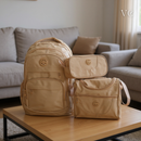 Mega Kit Escolar Impermeable (Morral + Lonchera + Cartuchera)