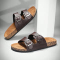 Sandalia Cuero Doble Confort™