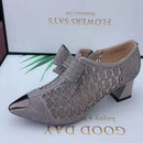 Zapatos de Tacón Medio Suecos