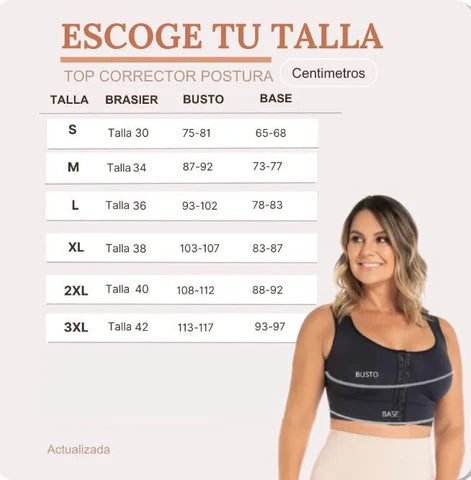 Brasier Mujer sin Varilla – Corrector de Postura, Cobertura Total con Cierre Frontal