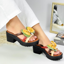 Sandalia Glasam Cuero