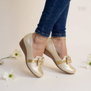 Baletas Brillo & Lazo BellaStep™ - Te ves más arreglada en segundos… y caminas cómoda todo el día.