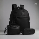 Mega Kit Escolar Impermeable (Morral + Lonchera + Cartuchera)