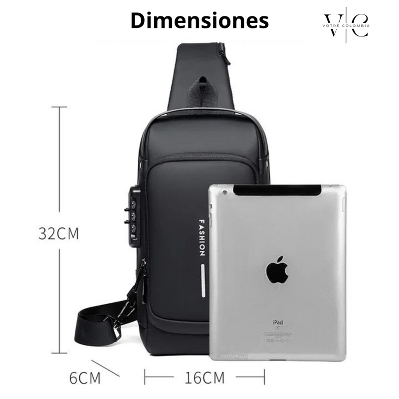Bolso SafeGo™ (Antirrobo y Puerto USB)