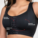 Brasier Mujer sin Varilla – Corrector de Postura, Cobertura Total con Cierre Frontal