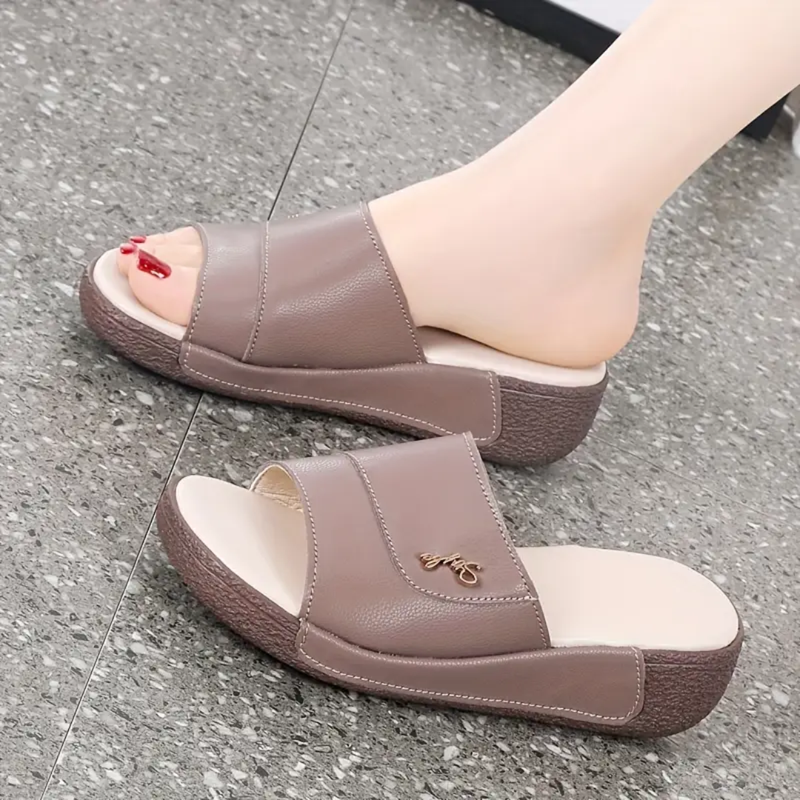 Sandalias ortopédicas con soporte total y amortiguación