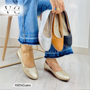 Baleta Clásica Votre™ - Cuero Genuino