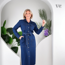 Vestido largo de jeans Votre™