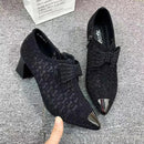 Zapatos de Tacón Medio Suecos