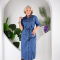 Vestido largo de jeans Votre™